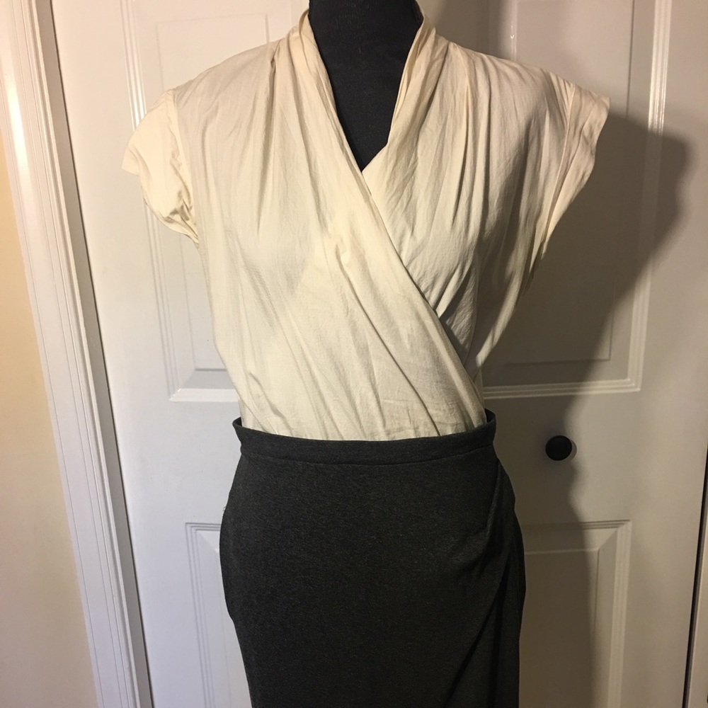 Mango wrap dress